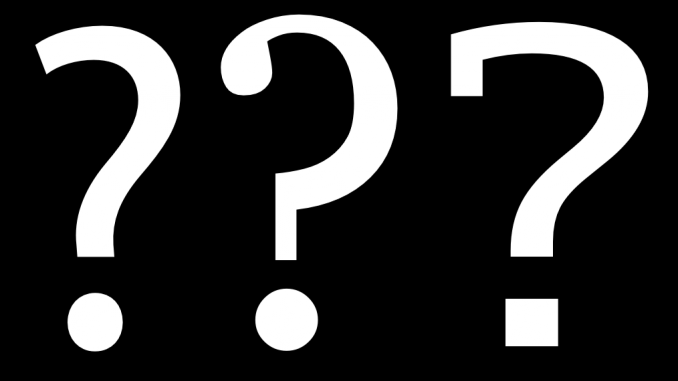 question marks