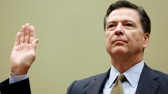 James Comey sworn in Jeff Sessions shrugged his shoulders when it came to handling Donald Trump