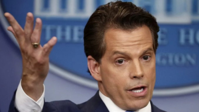 Anthony Scaramucci The Mooch has been kicked out of the White House by Chief Attention Monger Trump