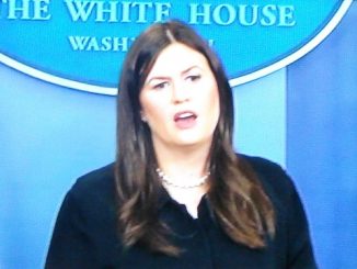 Should Sarah Huckabee Sanders be directing ESPN to fire people from the Presidential Podium