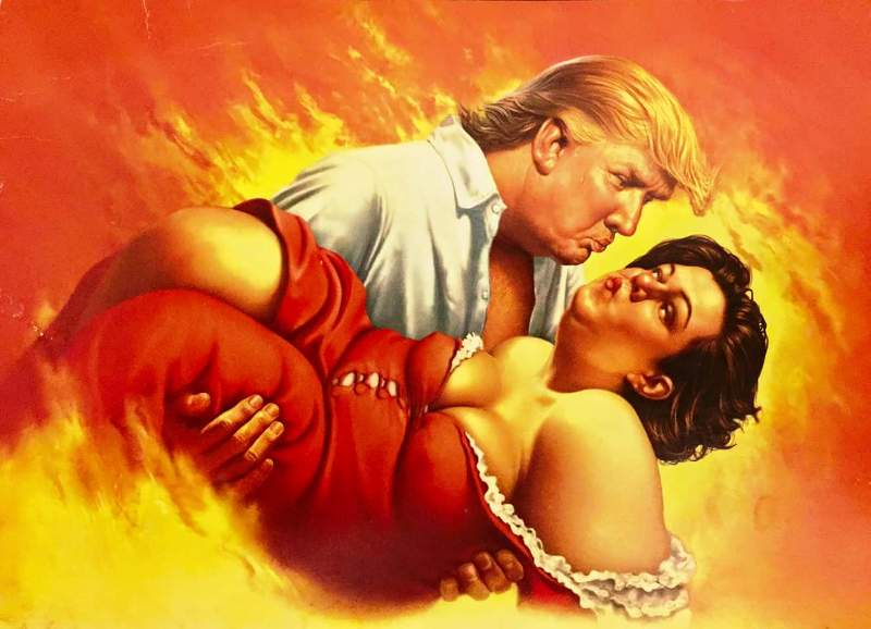 donald-trump-seducing-rosie-odonnell Donald Trump trolls twitter feed of Rosie by going back to December 2016