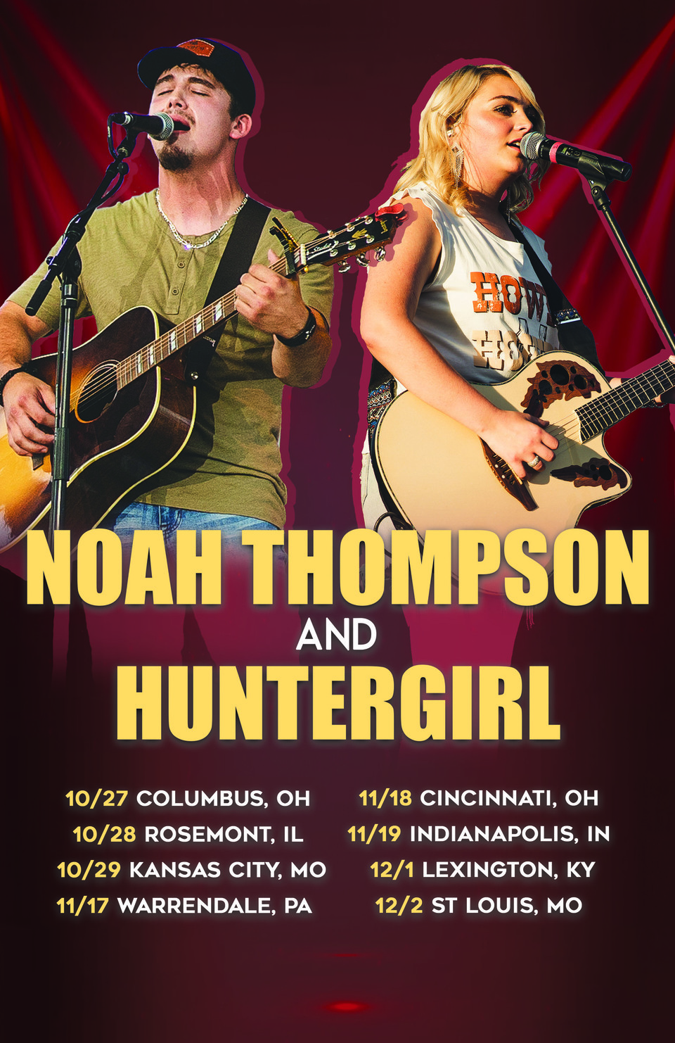AMERICAN IDOL’S NOAH THOMPSON AND HUNTERGIRL